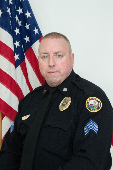 Jim Ferbert Began his employment in 1997 with the Pratt Police Department, Graduated in the 150th basic training academy in 1998. Was promoted in 2005 to the rank of Sergeant.